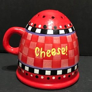 Vintage Ceramic Cheese Shaker Mary Lester Meeva by Spirit.
